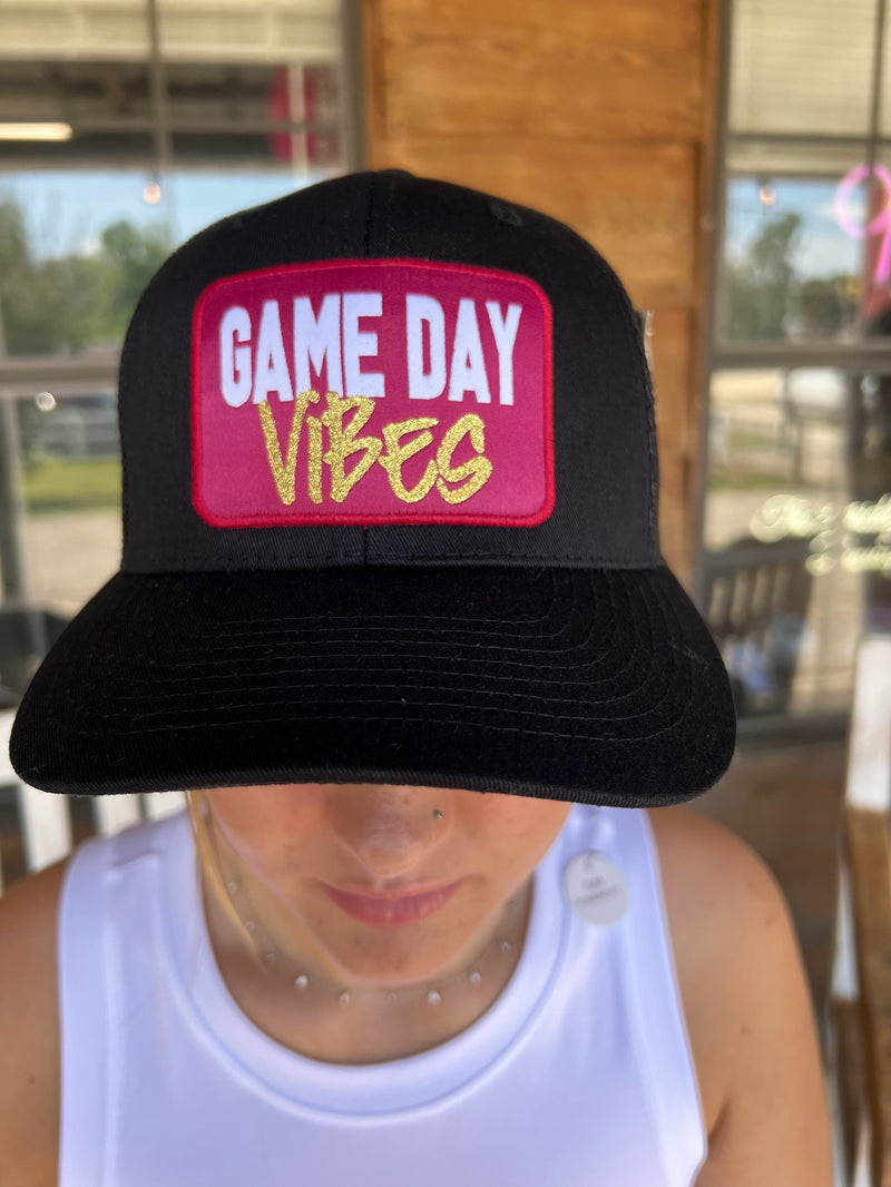 Game Day Vibes Flat Brim SnapBack