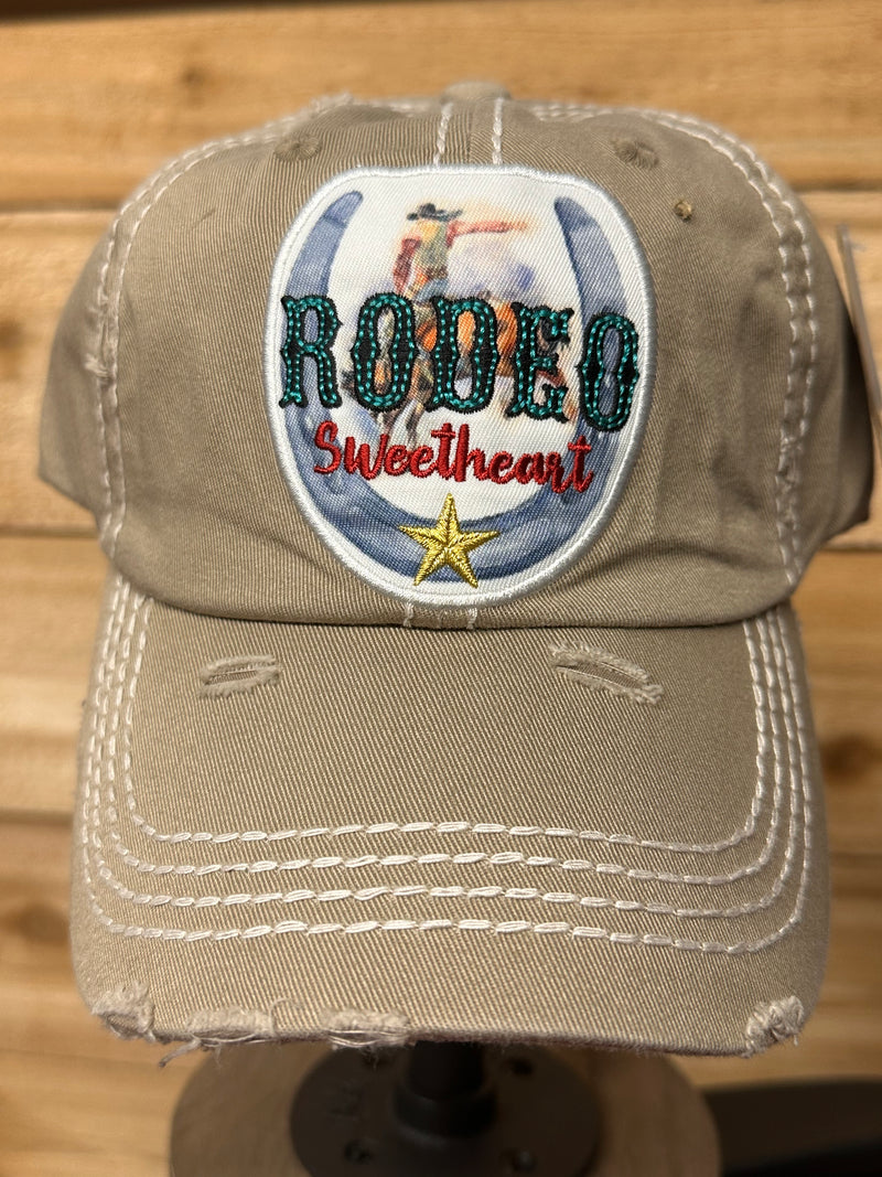 Khaki Rodeo Sweetheart Hat