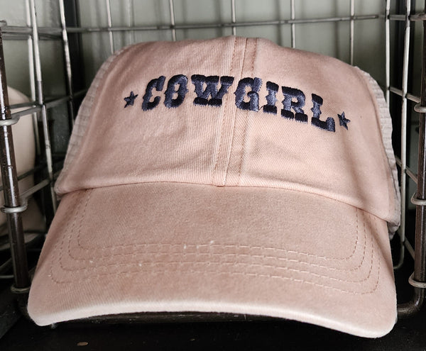 Pink "Cowgirl" Hat